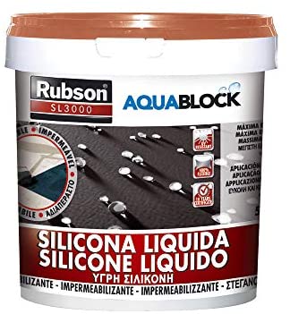 Silicon liquida Rubson sl3000 Aquablock teja marron