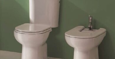 Bidét con fuga de agua