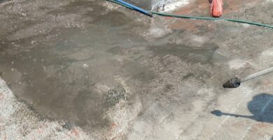 limpiar el techo antes de impermeabilizar